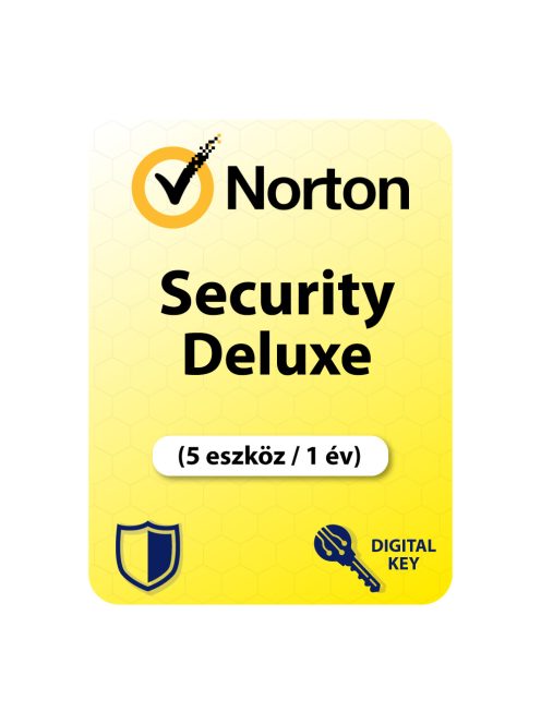 Norton Security Deluxe (EU) (5 eszköz / 1 év)