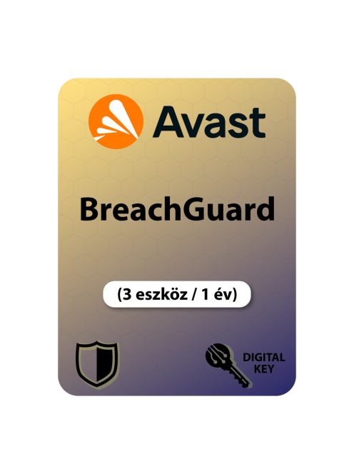 Avast BreachGuard (3 eszköz / 1 év)