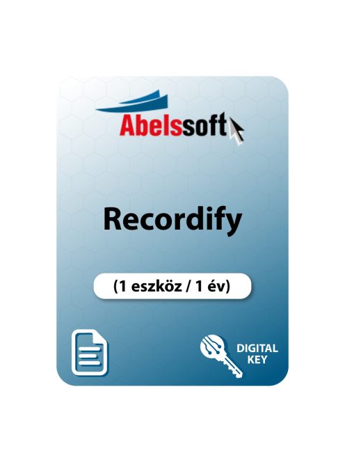 Abelssoft Recordify (1 eszköz / 1 év) 