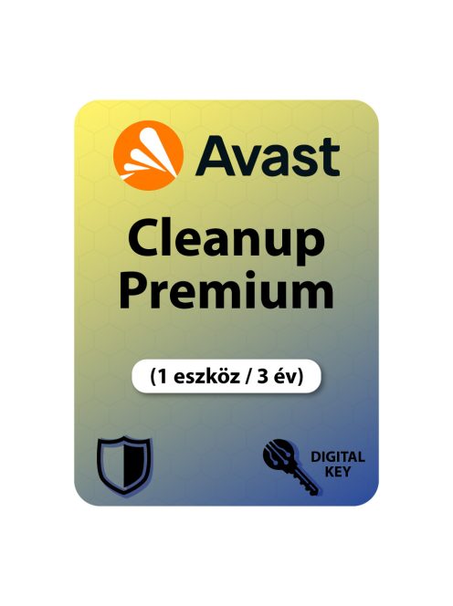 Avast Cleanup Premium (1 eszköz / 3 év)