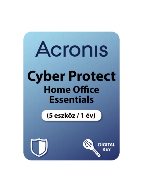 Acronis Cyber Protect Home Office Essentials (5 eszköz /1 év)