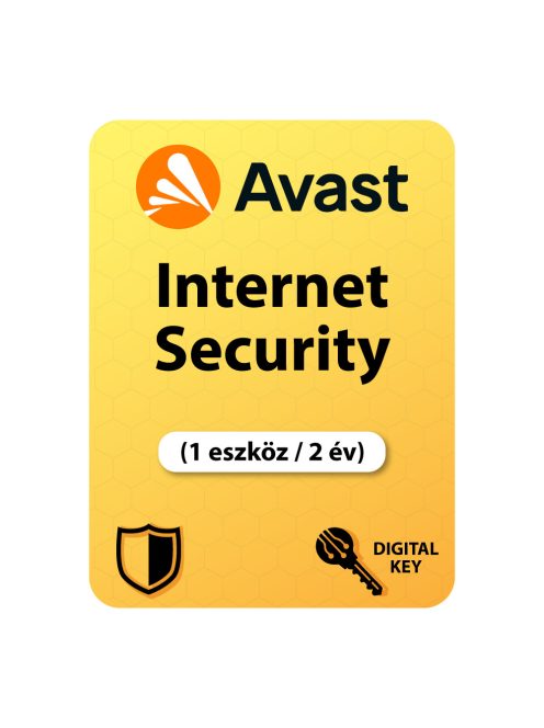 Avast Internet Security (1 eszköz / 2 év)