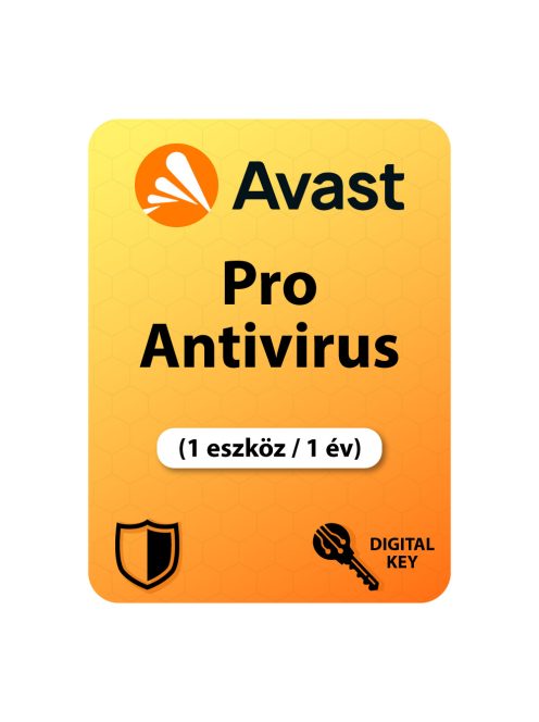 Avast Pro Antivirus (1 eszköz / 1 év)