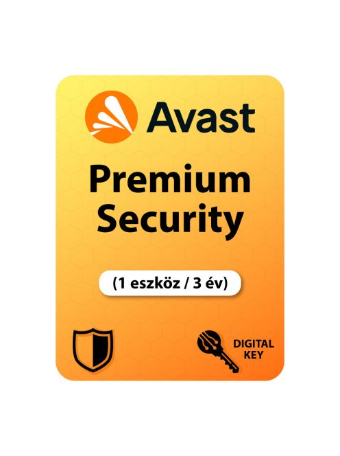 Avast Premium Security (1 eszköz / 3 év)