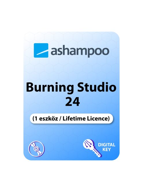 Ashampoo Burning Studio 24 (1 eszköz / Lifetime Licence)