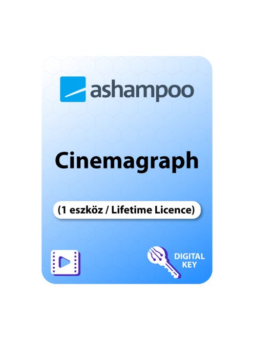 Ashampoo Cinemagraph (1 eszköz / Lifetime Licence)