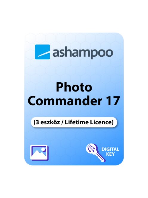 Ashampoo Photo Commander 17 (3 eszköz / Lifetime Licence)
