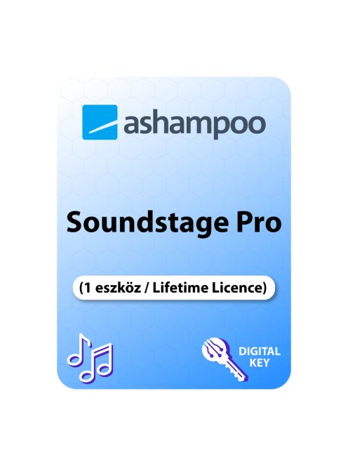 Ashampoo Soundstage Pro (1 eszköz / Lifetime Licence) 