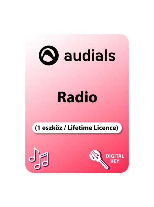 Audials Radio 2022 (1 eszköz / Lifetime Licence)