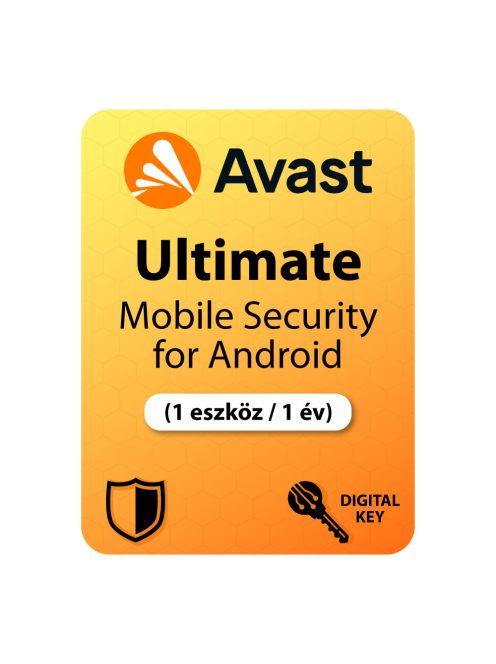 Avast Ultimate Mobile Security for Android (1 eszköz / 1 év)