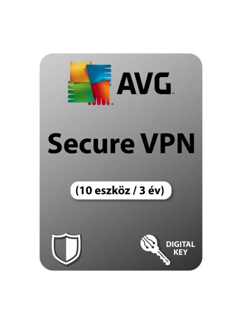 AVG Secure VPN (10 eszköz / 3 év)