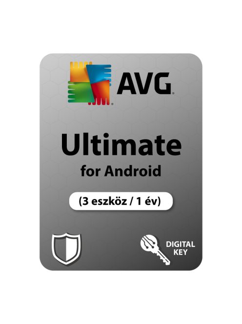 AVG Ultimate for Android (3 eszköz / 1 év)