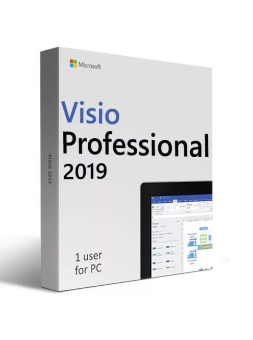 Microsoft Visio Professional 2019 (Költöztethető)