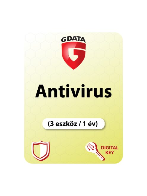 G Data Antivirus (EU) (3 eszköz / 1 év)