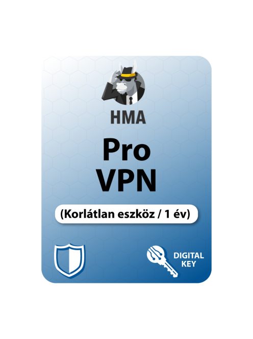 HMA! Pro VPN (5 eszköz / 1 év)
