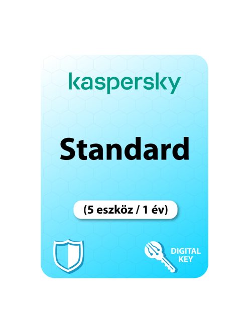 Kaspersky Standard (EU) (5 eszköz / 1 év)