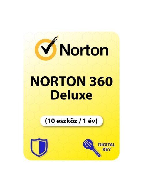 Norton 360 Deluxe (10 eszköz / 1 év)