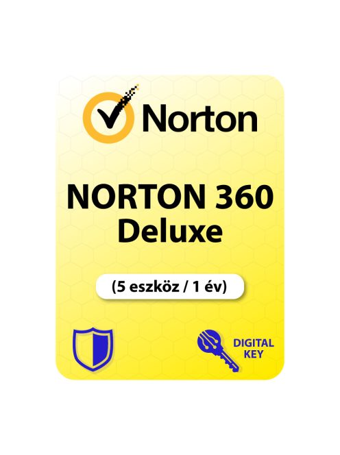 Norton 360 Deluxe (EU) (5 eszköz / 1 év)
