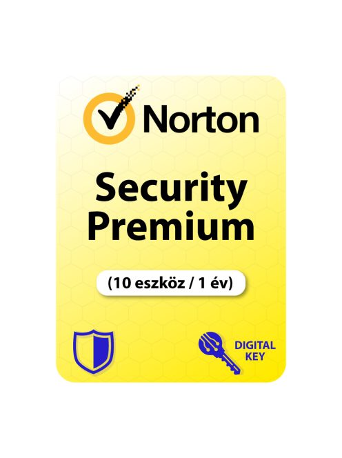 Norton Security Premium (EU) (10 eszköz / 1 év)
