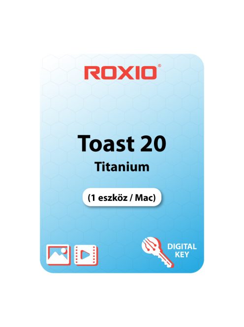 Roxio Toast 20 Titanium (1 eszköz) (MAC)