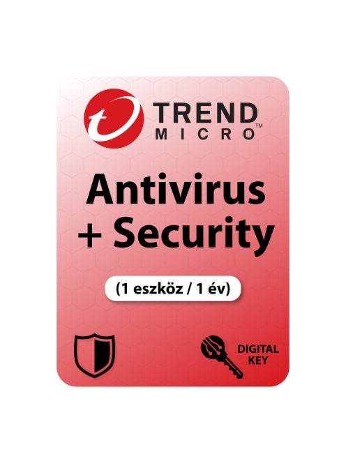 Trend Micro Antivirus + Security (1 eszköz / 1 év)