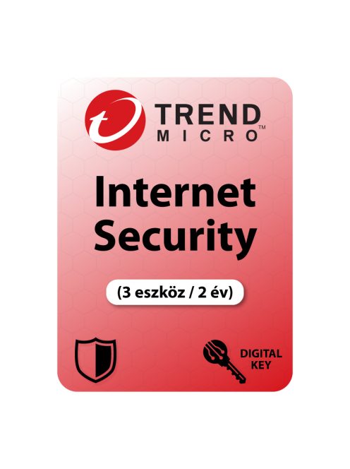 Trend Micro Internet Security (3 eszköz / 2 év)
