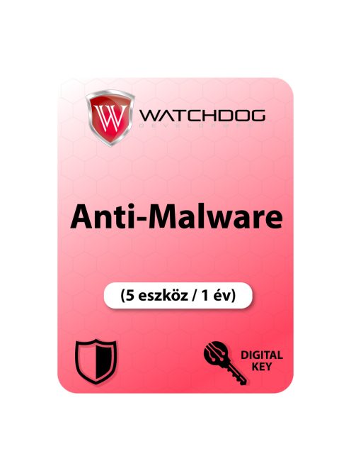 Watchdog Anti-Malware  (5 eszköz / 1 év)